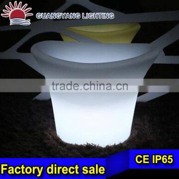 Portable Ice Cooler/Lighting Plastic Ice Table Cooler Led ice bucket
