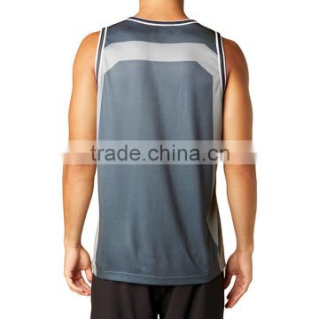 Wholesale name brand clothing tank top men gym