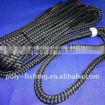 Black Double Braided Nylon Rope