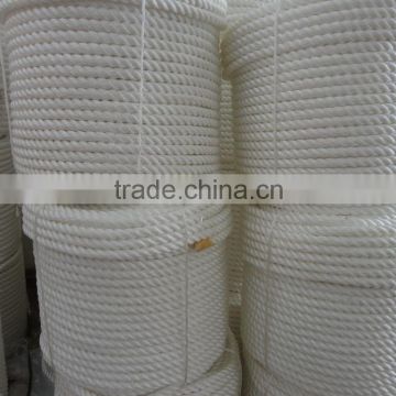 Twisted nautic polyester ropes