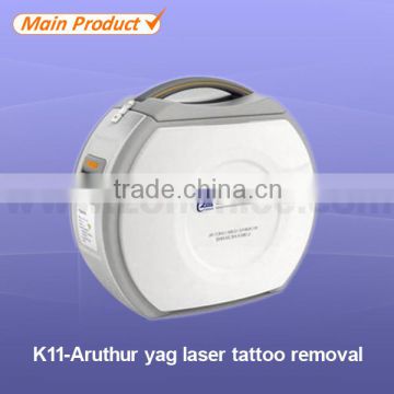 ODM portable q-switch nd yag laser eyebrow removal machine k11