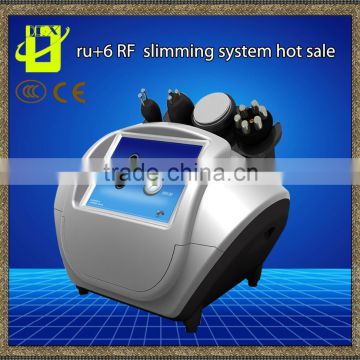 salon equipment wholesale promotion RU+6 4 in1 ultrasonic 5mhz vauum rf modern beauty salon