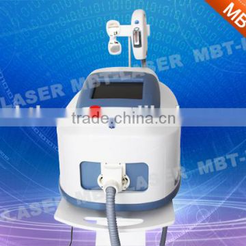 Redness Removal 2016 NEW Design MBT Laser IPL + Multifunction E-light+ SHR 3 In 1Hair Removal Device/CE/ Ipl Shr 560-1200nm