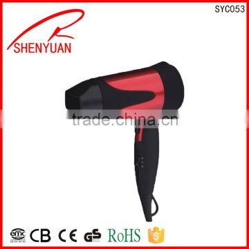 mini quite dual voltage DC motor professional salon hair dryer for travel