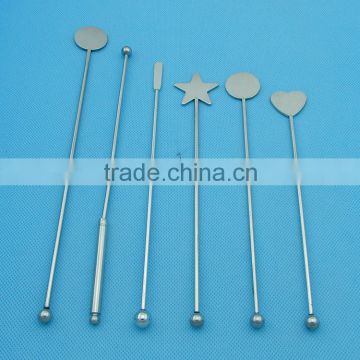 Bar stainless steel custom shaker Cocktail stirrer