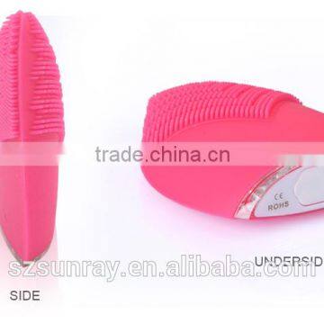 Latest Technology Christmas Gift Vibrating Rechargeable Silicone Beauty Facial Massager