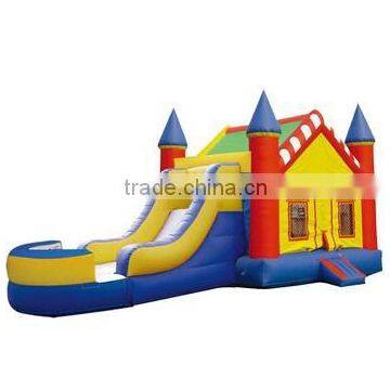 Hot Design Mini Inflatable Bouncy Castle With Water Slide