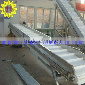 Modular plastic belt conveyor