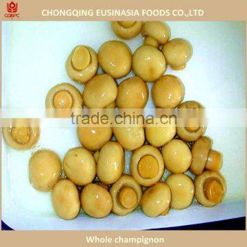 boiled canned champignon mushroom