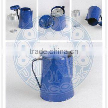 Enamel Coffee pot Camping ware Camping set