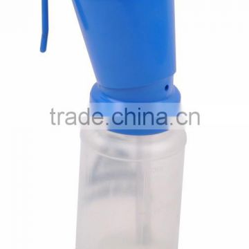 Plastic non-return teat dip cup