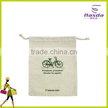 convenient promotional cotton drawstring bag