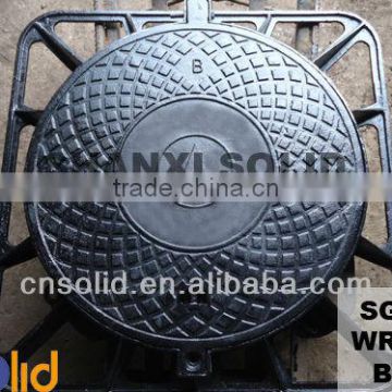 EN124 Manhole Cover (Ductile Iron, Cast Iron & Various Specs)