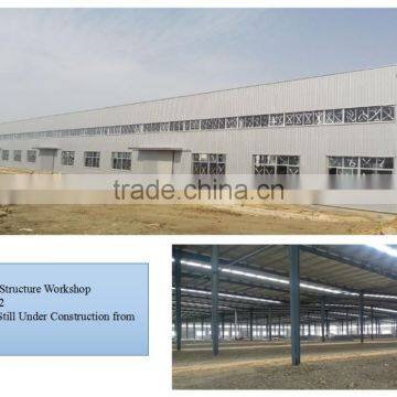 prefab Steel structure warehosue for Africa