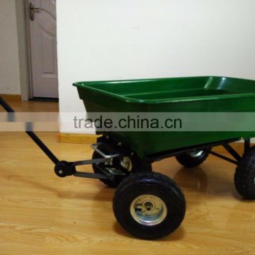 Garden Cart Dump Wagon Cart Plastic Tipping Tray