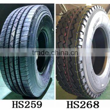 chinese 700r16 hs268 taitong kapsen good quality low price light truck tyre