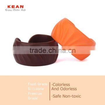 .com Hot Selling Food Grade Baby Teething Sililcone Wristband photo-3