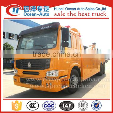 SINOTRUK HOWO 6x4 wrecker tow truck for sale