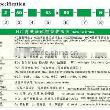 JULY Top Quality Custom Hydraulic Cylinder for Trailer