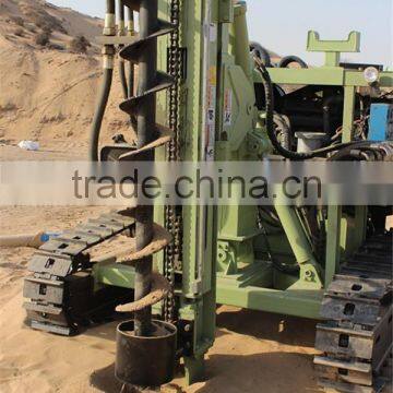 big cylinder rotary photovoltaic pile drilling rig MZ130Y-2 with high efficiency