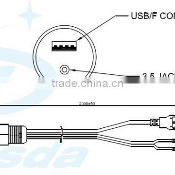 Hot Selling Marine tv Antenna of H-057 photo-2