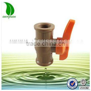 High pressure high temperature female thread brass ball valve