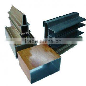 FENAN 6000 series construction aluminum profile wood color