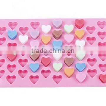 Mini Heart Shape Silicone Ice Cube,Chocolate Mold