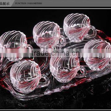 Crystal Glass Drinking Service,coffee Cup Set photo-3