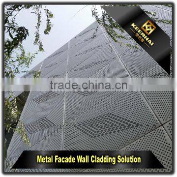 Engraved Panel Laser Cutting Decorative Aluminum Curtain Wall