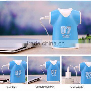 Fahionable Portable Polo Shirts Shaped Ultrasonic Humidifier With USB Port photo-5