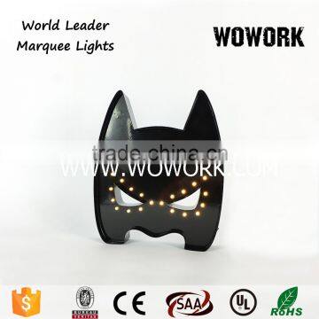 Batman Logo Marquee Light for Kids Room Decoration photo-5