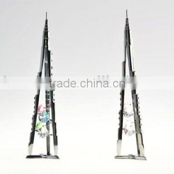 Chromed Plated Dubai Burj Khalifa Stand With Crystals From Swarovski photo-3
