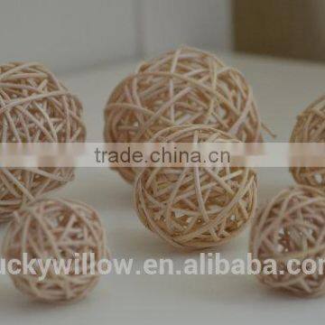 Cheap wicker rattan balls & Christmas decorative wicker balls