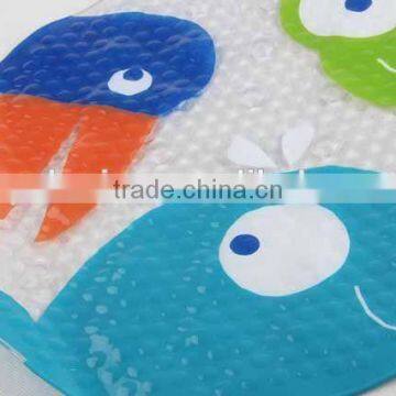 Transparent Circular PVC Anti Slip Bath Mat With Animal Patterns/bathroom Mat photo-2