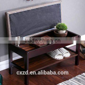 Wholesale High Quality Wooden Shoes-changing Bench photo-3