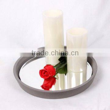 Mirror tray for jewelry display wholesale mirror and concrete display tray