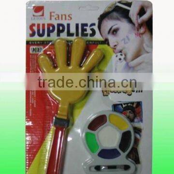 soccer fans cheering items set, football fans cheering kits, trumpet set