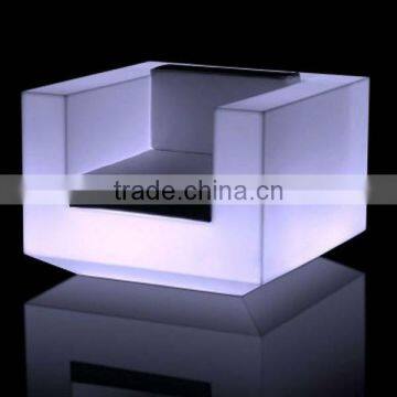 Hot Sales Colorful Illuminate Rechargeable Battery LED Sofa photo-2