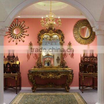 Polyresin Console Table for Hotel Lobby ME-4521-05 photo-4