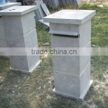 Outdoor Decoration Cheap Antique Granite Stone Mailbox Wholesale photo-2