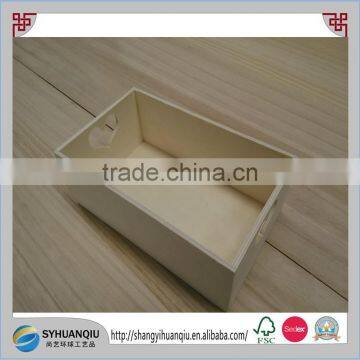 High Quality Plywood Material Small Unfinished Wooden Tray for Sale photo-2