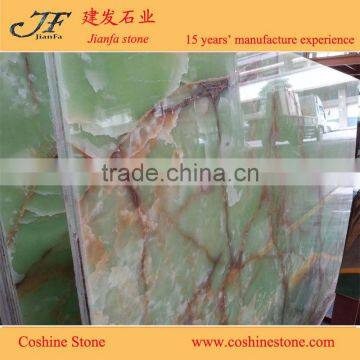 2017 Popular natural stone Green onyx stone for wall stone