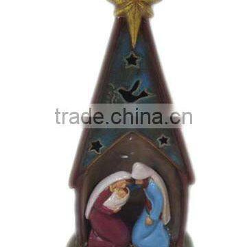 Ceramic nativity figurine