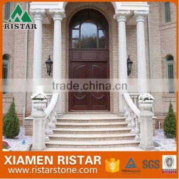 Polished outdoor granite step stone stairs design