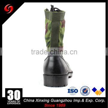 Anti-oil/steel Toe Black Leather Military Boots, ISO Standard Jungle Military Boots photo-3