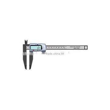 carbon fiber composite long jaw fraction digital calipers