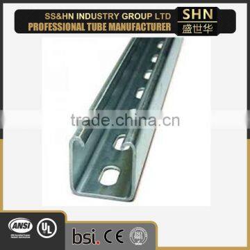 Professional manufacturer of 6 steel unistrut c channel