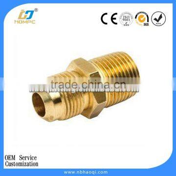 Brass pipe connector