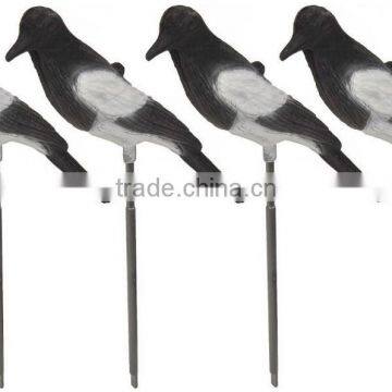 Full Body Flocked Magpie Decoy With Stake photo-3